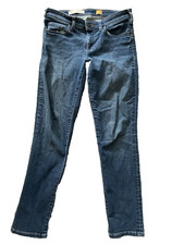 Anthropologie Pilcro and the Letterpress SERIF Blue Denim Skinny Jeans Size 27