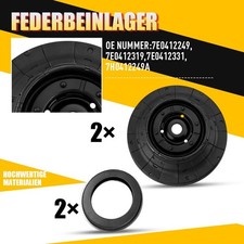 2x FEDERBEINLAGER DOMLAGER VORNE für VW T5 MULTIVAN TRANSPORTER KASTEN 7E0412319