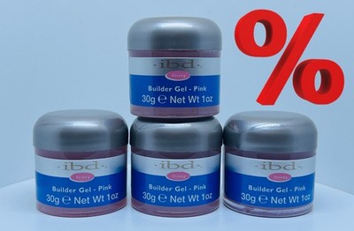 IBD Builder Gel Pink 30g ANGEBOT 4er Set  TPO FREE
