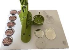 Upgraded 58mm DIY Badge Maker - Complete Kit with Circle Cutter  Magic Book