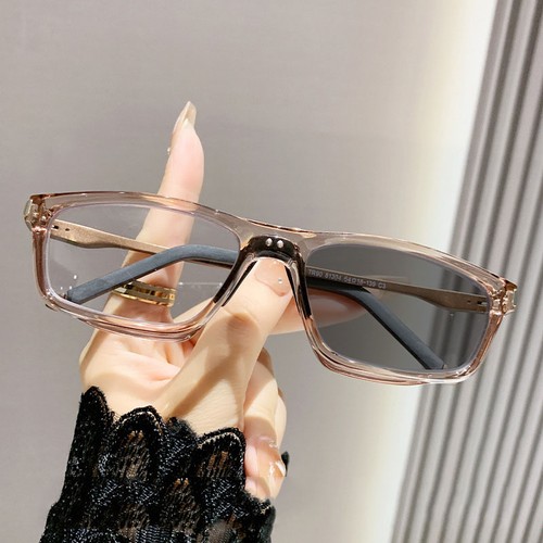 TR90 Photochromic Myopia Nearsighted Glasses Unisex Square Sports Sunglasses Hot - Picture 15 of 20