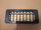 Vintage Japanese ABACUS - 1960s in original box, white stones on wooden pegs — photo 2