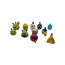 Angry Bird Figures Rovio Lot Of 11 pieces Pvc Plastic Toys