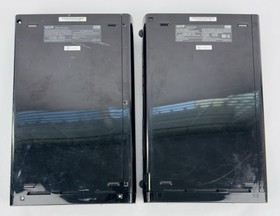 Broken Lot of 2 Wii U Black 32GB WUP-101(02) Video Game Consoles Parts / Repair