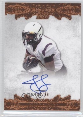 2015 Leaf Ultimate Draft Base Bronze 97/99 Jaelen Strong Rookie Auto RC 3g3