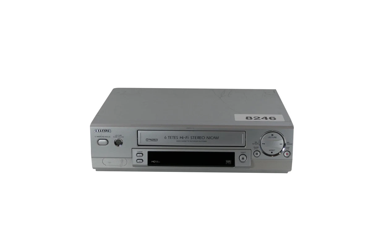 AIWA HV-FX1500K VHS Stereo Video Cassette Recorder FAULTY Sold as
