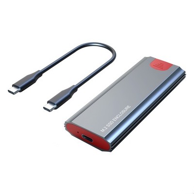 M2 SSD GehäUse M.2 zu USB 3.1 Gen 2 10Gbps NVMe SSD GehäUse für NVMe PCIE M2633