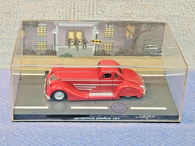 Eaglemoss Batman Automobilia #12 ~ 1939 First Appearance Batmobile 1:43 Die-Cast