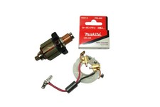 Makita Anker + Bürstenhalter + Kohlebürsten DDF456,DF456,DHP456,BHP456 Neu !