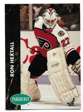 RON HEXTALL 1991-92 PARKHURST CARD NEAR MINT+ CONDITION