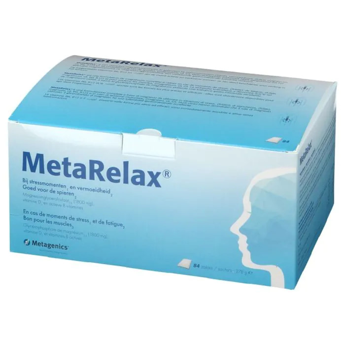 MetaRelax 84 Bustine Integratore Magnesio per Stanchezza e Stress - 1