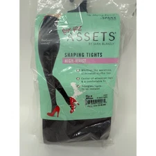 Assets by Spanx Shaping Tights High Waist Brown Size 2 New
