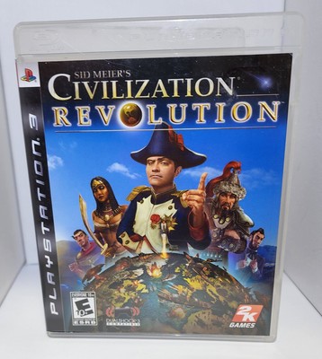 PLAYSTATION 3 - PS3 - CIVILIZATION REVOLUTION - COMPLETE - CIB - TESTED/WORKING