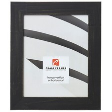 Craig Frames Jasper Picture Frame, 24 x 36 Inch, Country Charcoal Black