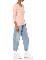 Amazon Essentials Damen Pullover Aus 100 % Baumwolle, LangäRmelig,