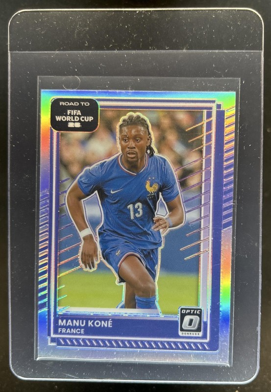 2025-26 Panini Donruss Road to FIFA World Cup 26' Manu Kone Optic Holo #136
