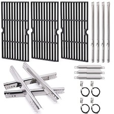 Grill Replacement Parts for Charbroil 4 Burner: Grates, Burners, Heat Shields