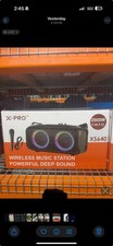 X Pro Portable Music Station Karaoke with Bluetooth Speaker