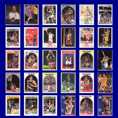 (30) 80s/90s Basketball RC/Star/HOF Lot NM (Michael Jordan, Reggie Miller)