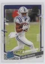 2023 Panini Clearly Donruss Rated Rookie Josh Downs #71 1k3z