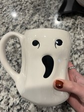 White Ghost Way to Celebrate Halloween Coffee mug 24oz Cup