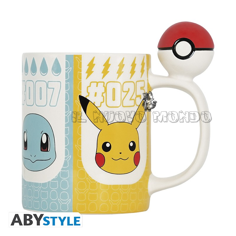 POKEMON - Pokéball - Tazza Manico 3D (AbyStyle)