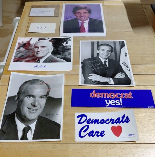 SENATOR/SECRETARY OF STATE JOHN KERRY, Extremely Rare AUTOGRAPHED PHOTO Lot