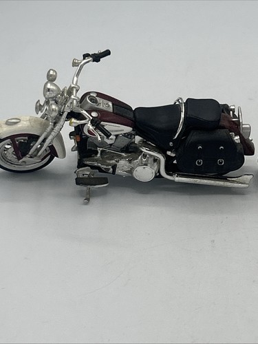 Vtg 2 Maisto Harley Davidson Flsts Heritage & Flstf Fat Boy Diecast Motorcycle - Picture 10 of 15