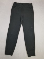 REI Co-op Kids' Fleece Pants Size L 14-16 Gray Elastic Waistband Drawstring