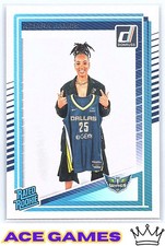 2025 Donruss WNBA #95 Aziaha James Dallas Wings Rookie RC