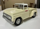 1960s Tonka Step Side Pickup Truck, Vintage Pressed Steel. Repainted.