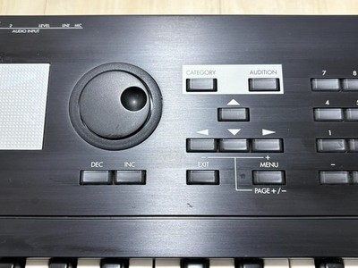 Korg TR61 61-Key Keyboard Synthesizer with Adapter Used from Japan