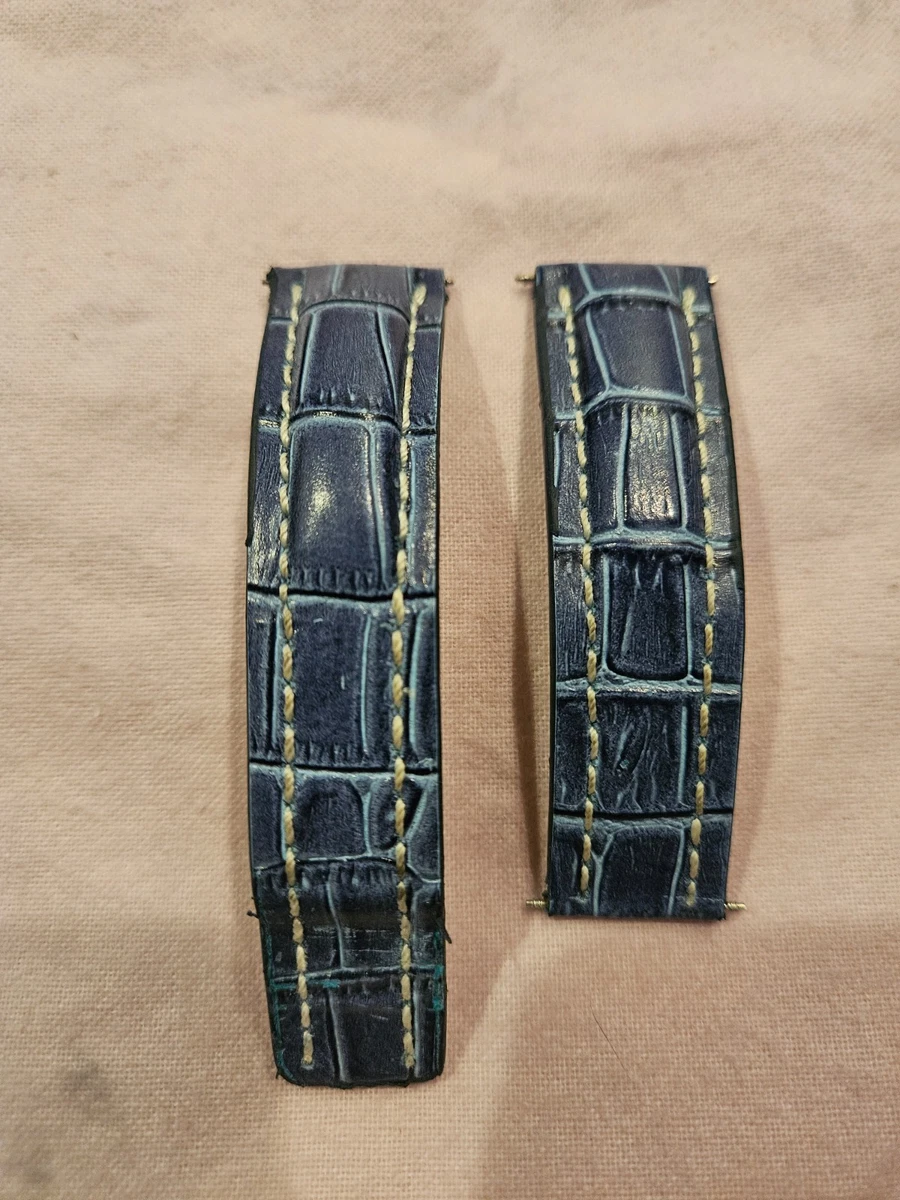 Breitling Blue 22 mm Band Width Wristwatch Bands for sale | eBay