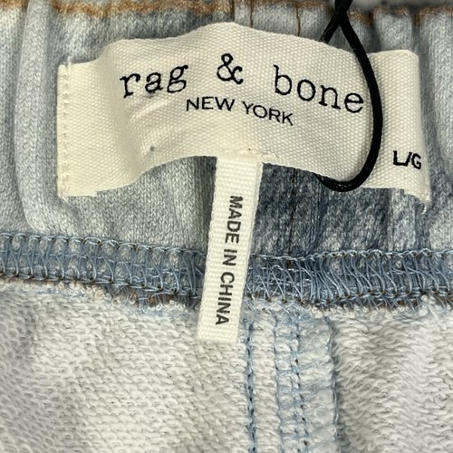 Rag & Bone Miramar Walking Shorts Printed On Denim Women’s Size Large New $150 - Picture 4 of 6
