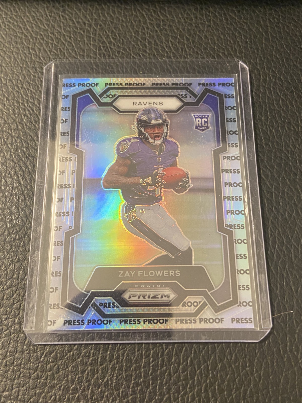 2023 Panini Prizm Zay Flowers Press Proof SSP RC #307