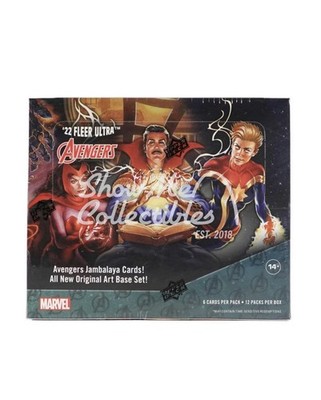 2022 Upper Deck Marvel Fleer Ultra Avengers Hobby Box