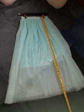 Aqua Petticoat - Retro 50s, Handmade Layered Petticoat