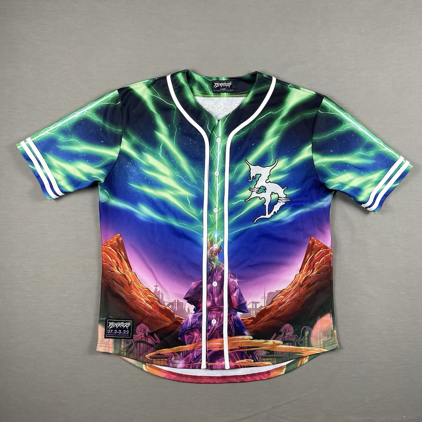 Zeds Dead Dead Rocks Baseball Jersey