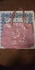 Unused COACH Tote Bag Big Pink 9a