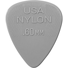 Dunlop Nylon Standard Guitar Pick .60 mm 1 Do...