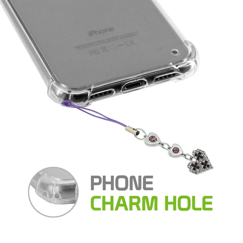 For Apple iPhone Xs & X  Case Protector Clear Shockproof and Scratch Resistant - Image 3 of 4