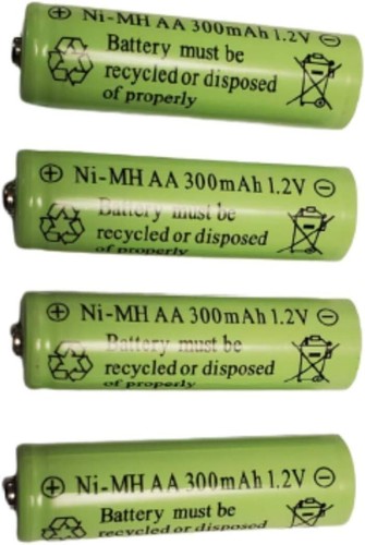 AA NiMH Rechargeable Batteries 300mAh 1.2V Solar Light Garden Remote Control - Picture 4 of 4