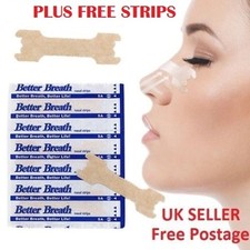 Nose plasters/ strips for snoring - congestion aid- Breathe easy