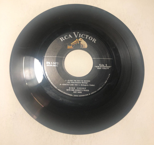 Bing Crosby 7" Record 45 & Picture Sleeve EP Bing With A Beat Vol. 1 - Picture 4 of 5
