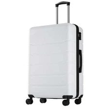 ZUNMOS Hardside Carry on Luggage with Spinner Wheels Hard Shell ABS Suitcase