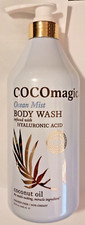 COCOmagic OCEAN MIST Hyaluronic Acid BODY WASH 32 oz PARABEN FREE Non Greasy 0.69 per gallon