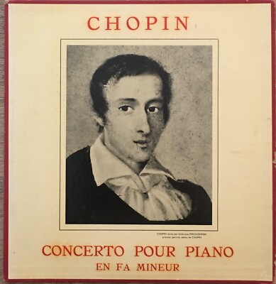 G.I.D. JMF - MMS 4 - CHOPIN - Konzert Nr. 2 F-Moll - MEWTON-WOOD - 33t 25cm