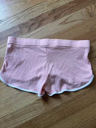 Vintage Abercrombie & Fitch Kids Girls Size M Sweat Athletic Shortie Pink Short - Picture 6 of 8