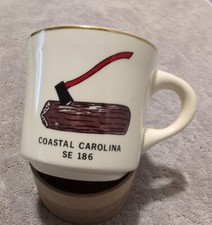 Vintage Boy Scout of America BSA Coffee Cup USA Mug COASTAL CAROLINA SE 186 ~ E