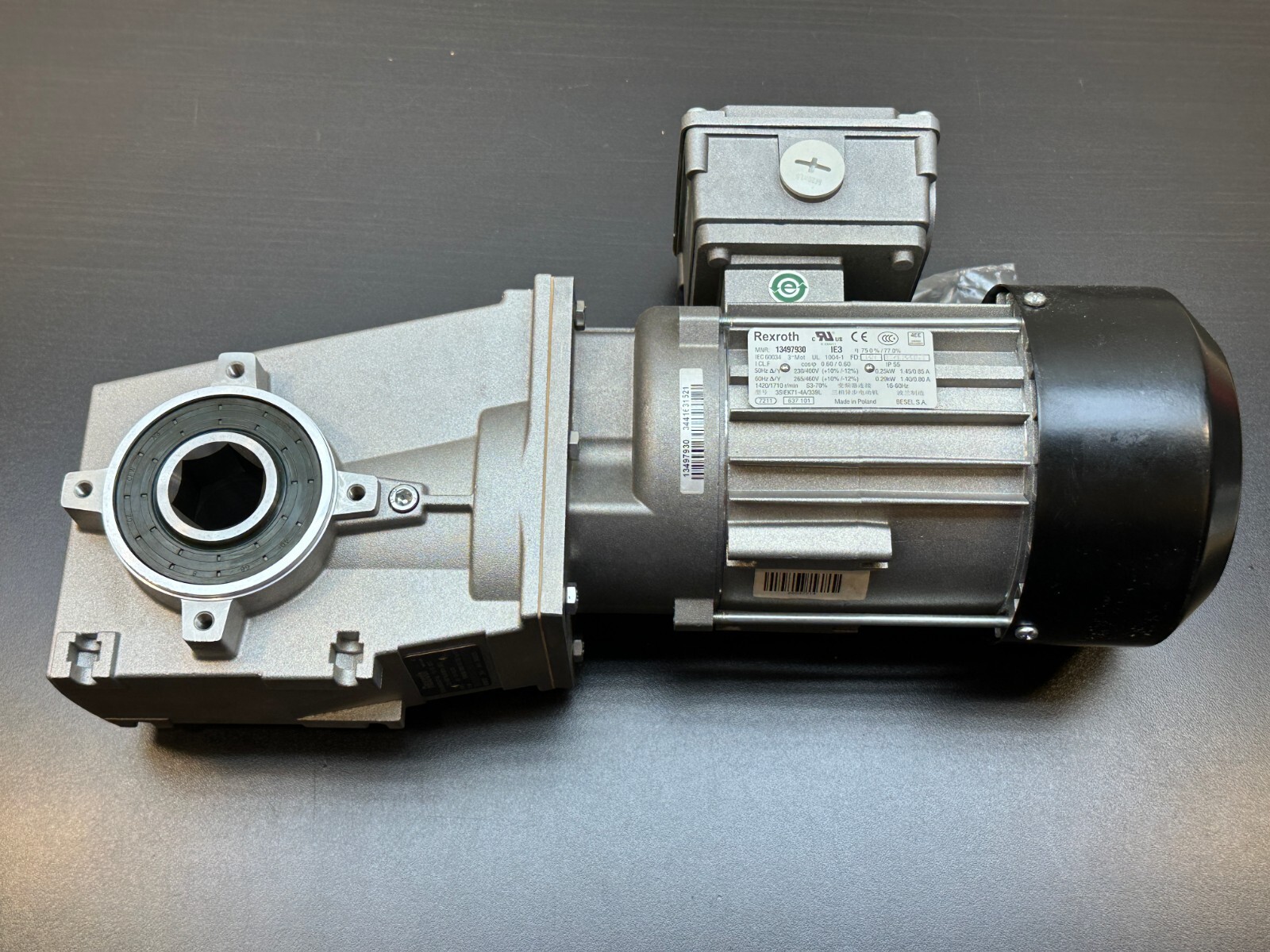 New Rexroth 3842554315 Gearmotor Rexroth 13497930 Rexroth GKR04-2MHGR-071-4